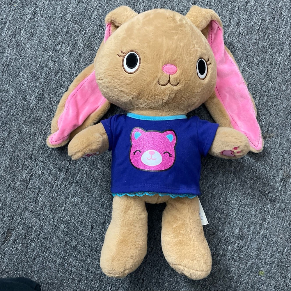 Build a bear Kabu pawlette bunny rabbit plush BAB stuffed long ears brown
